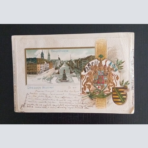 Dresden Neustadt Prägekarte 165285 Ga