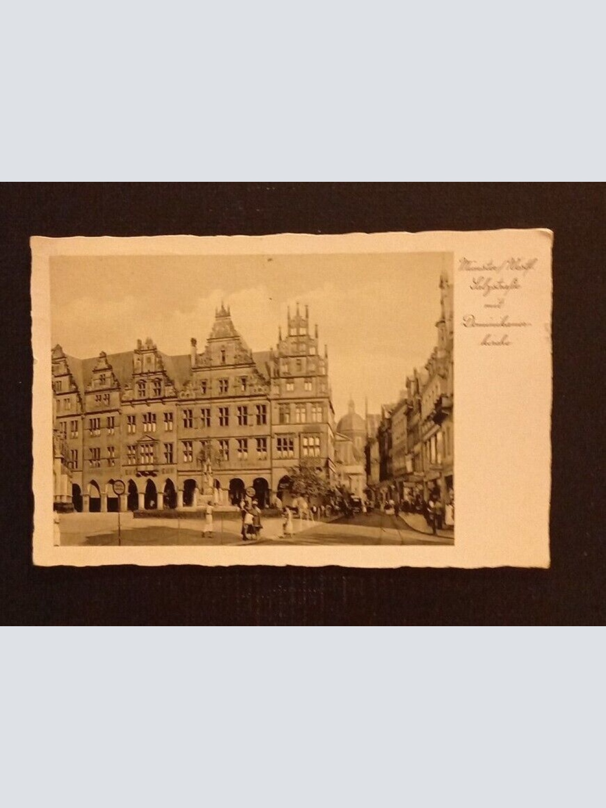 Münster Westfalen Mit Dominikanerkirche 5401 Ga G