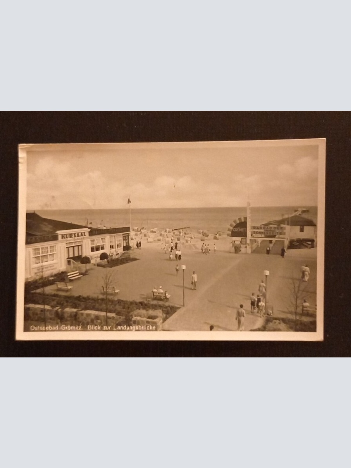 Ostseebad Grömitz Blick Zur Landungsbrücke 97 Ga G