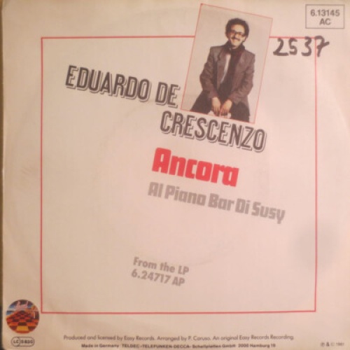 Eduardo De Crescenzo - Ancora (7", Single, Promo)