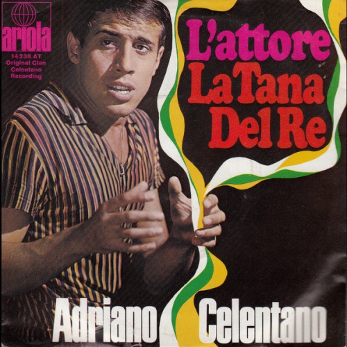 Adriano Celentano - L'attore (7", Single, Mono)