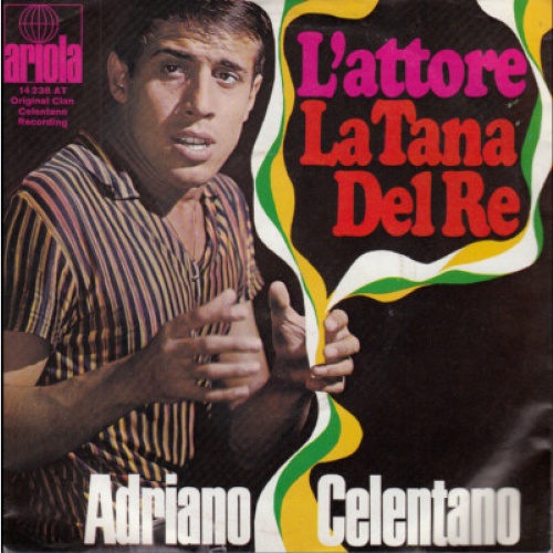 Adriano Celentano - L'attore (7", Single, Mono)