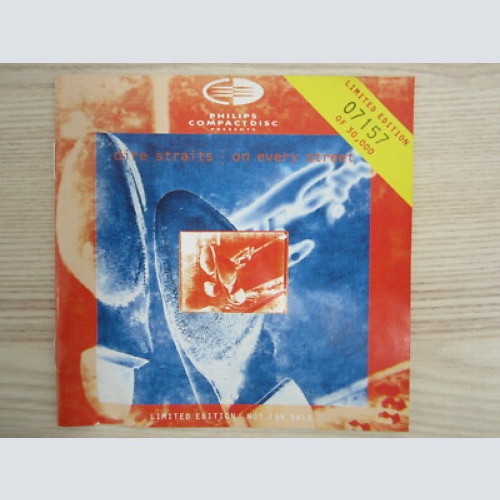 CD /  Dire Straits ?– On Every Street    / PROMO / RARITÄT /  Limited Edition /