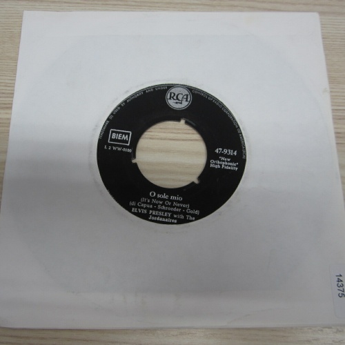 Single /  Elvis Presley ?– O Sole Mio (It's Now Or Never)    / DE PRESS / RAR /