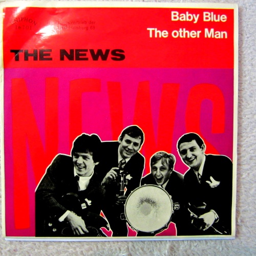 Single / THE NEWS / BABY BLUE / MUSTERPLATTE / DEUTSCHER BEAT / TOP RARITÄT /