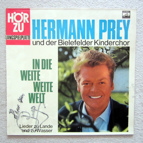 LP / HERMANN PREY   / MIT ORIG.AUTOGRAMM / RARITÄT /