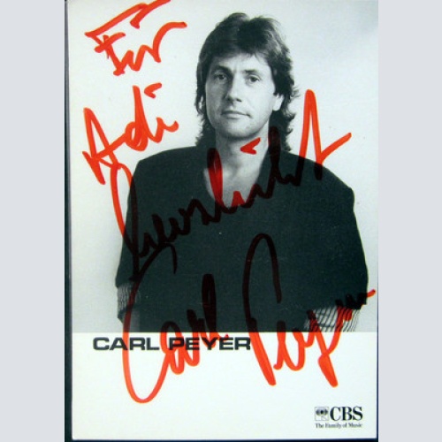 CARL PEYER  AUTOGRAMM- KARTE- ORIG. AUTOGRAMM-AUSTRIA