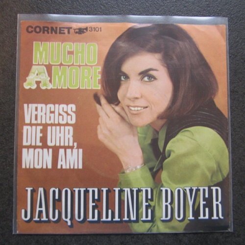 Single / Jacqueline Boyer ‎– Mucho Amore / DE PRESS /
