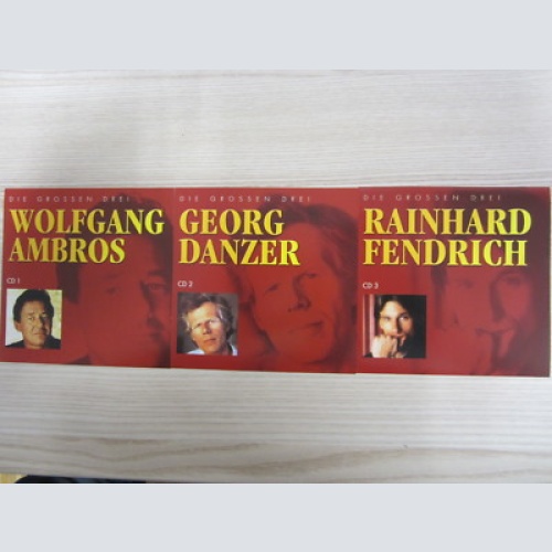 3CDS / DIE GROSSEN DREI / AMBROS-DANZER-FENDRICH / AUSTRIA / RARITÄT /