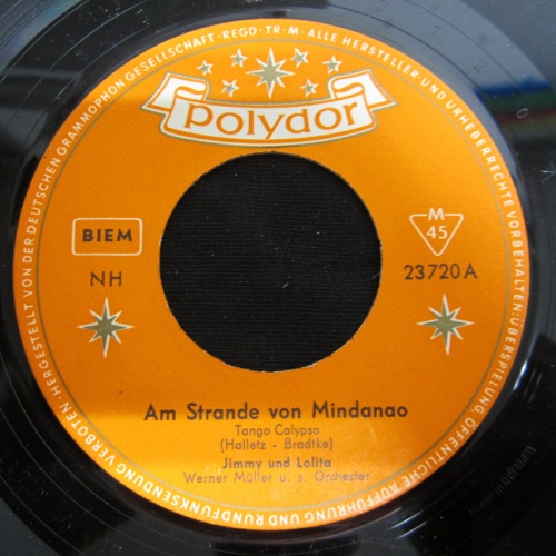 Single /  Jimmy Und Lolita ?– Am Strande Von Mindanao  / DE   PRESS / RAR /