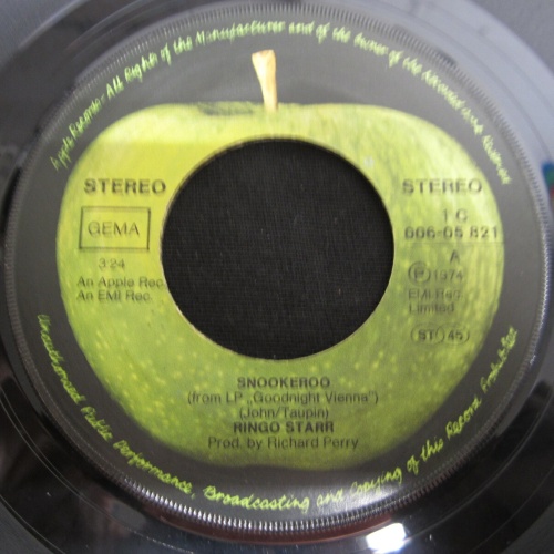Single /  Ringo Starr ?– Snookeroo / DE   PRESS / RAR /