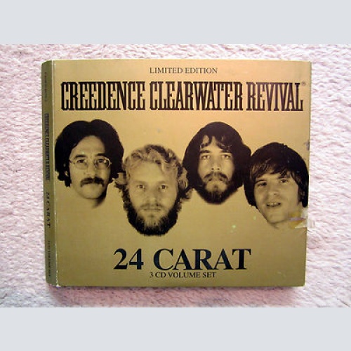 3 CD / CREEDENCE CLEARWATER REVIVAL / LIMITED EDITION / 24 CARAT / RARITÄT /