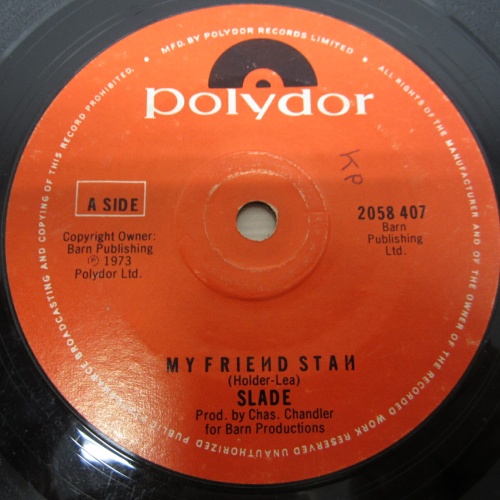 Single /    Slade ?– My Friend Stan    / UK   PRESS / RAR /
