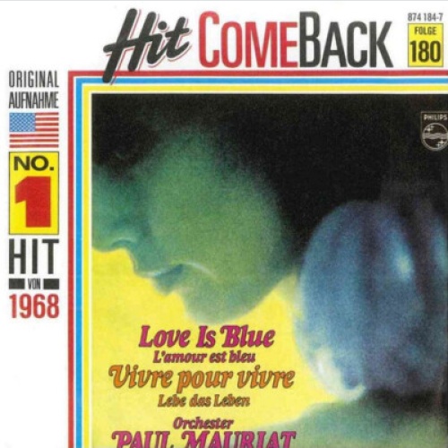 Paul Mauriat And His Orchestra - Love Is Blue (7", Single)