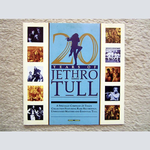 CD / JETHRO TULL / UK PRESS  / CHRYSALIS / 20 YEARS OF JETHRO TULL /