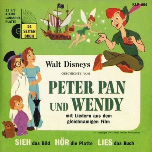 Irene Koss, Unknown Artist - Peter Pan Und Wendy (7")