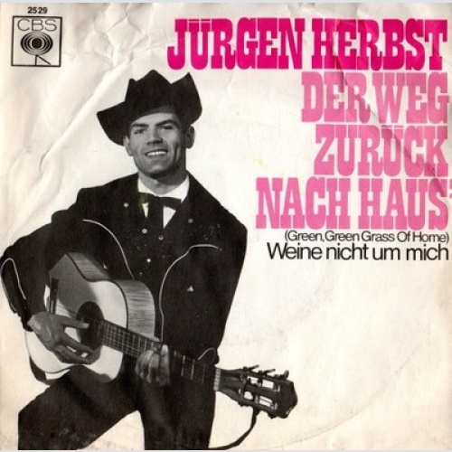 Jürgen Herbst - Der Weg Zurück Nach Haus' (Green, Green Grass Of Home) (7", S...