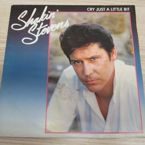 Single /  Shakin' Stevens ?– Cry Just A Little Bit     /  NL  PRESS / RAR /