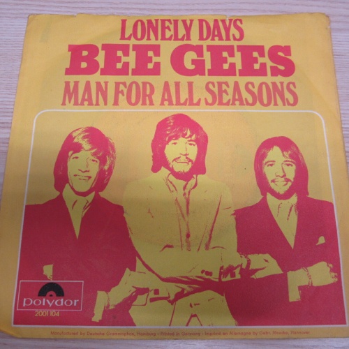 Single /  The Bee Gees  ?– Lonely Days     / DE  PRESS / RAR /