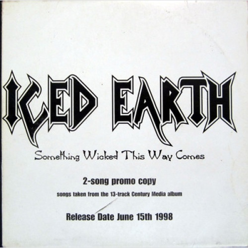 CD / ICED EARTH / PROMO-COPY / JAHR 1998 / RARITÄT /