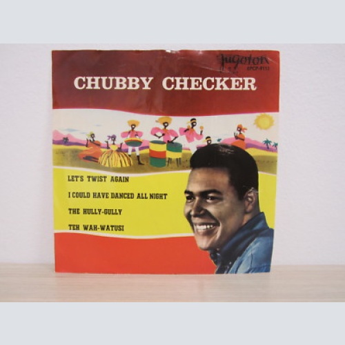 Single EP /  Chubby Checker ?– Let's Twist Again / RARITÄT / 1964 / JUGOTON /