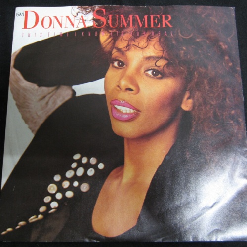 Single / Donna Summer ?– This Time I Know It's For Real    / UK PRESS / RAR /