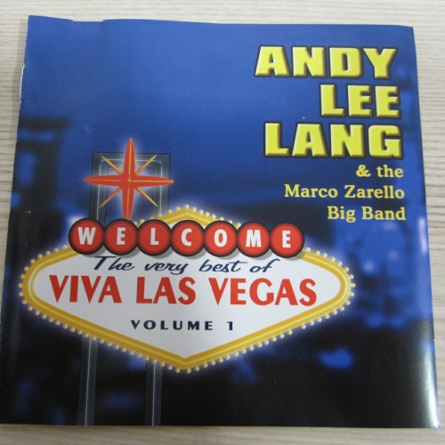 CD / ANDY LEE LANG & THE MARCO ZARELLO BIG BAND / VIVA LAS VEGAS / RAR /