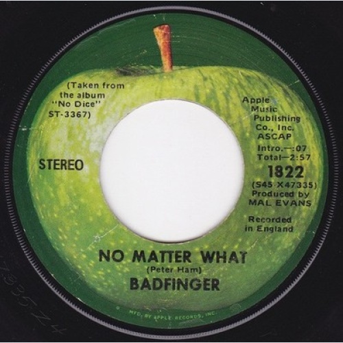Badfinger - No Matter What (7", Single, Win)