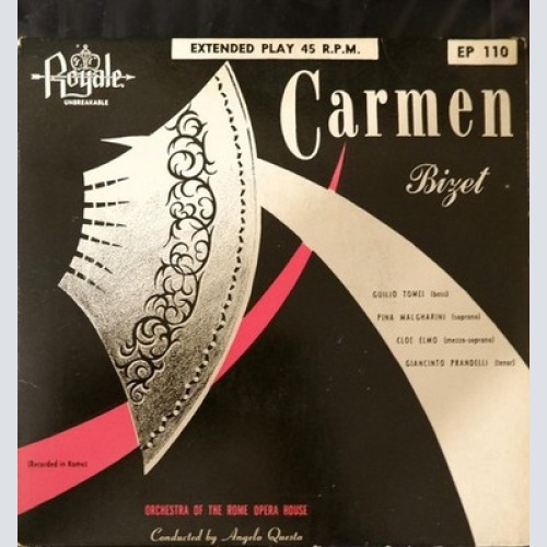 Georges Bizet, Orchestra Del Teatro Dell'Opera Di Roma , Conducted By Angelo ...