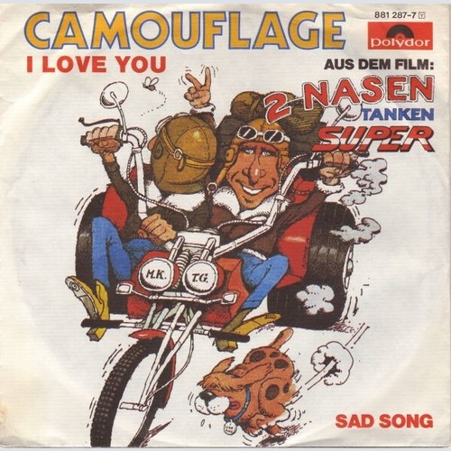 Camouflage (16) - I Love You (7", Single)