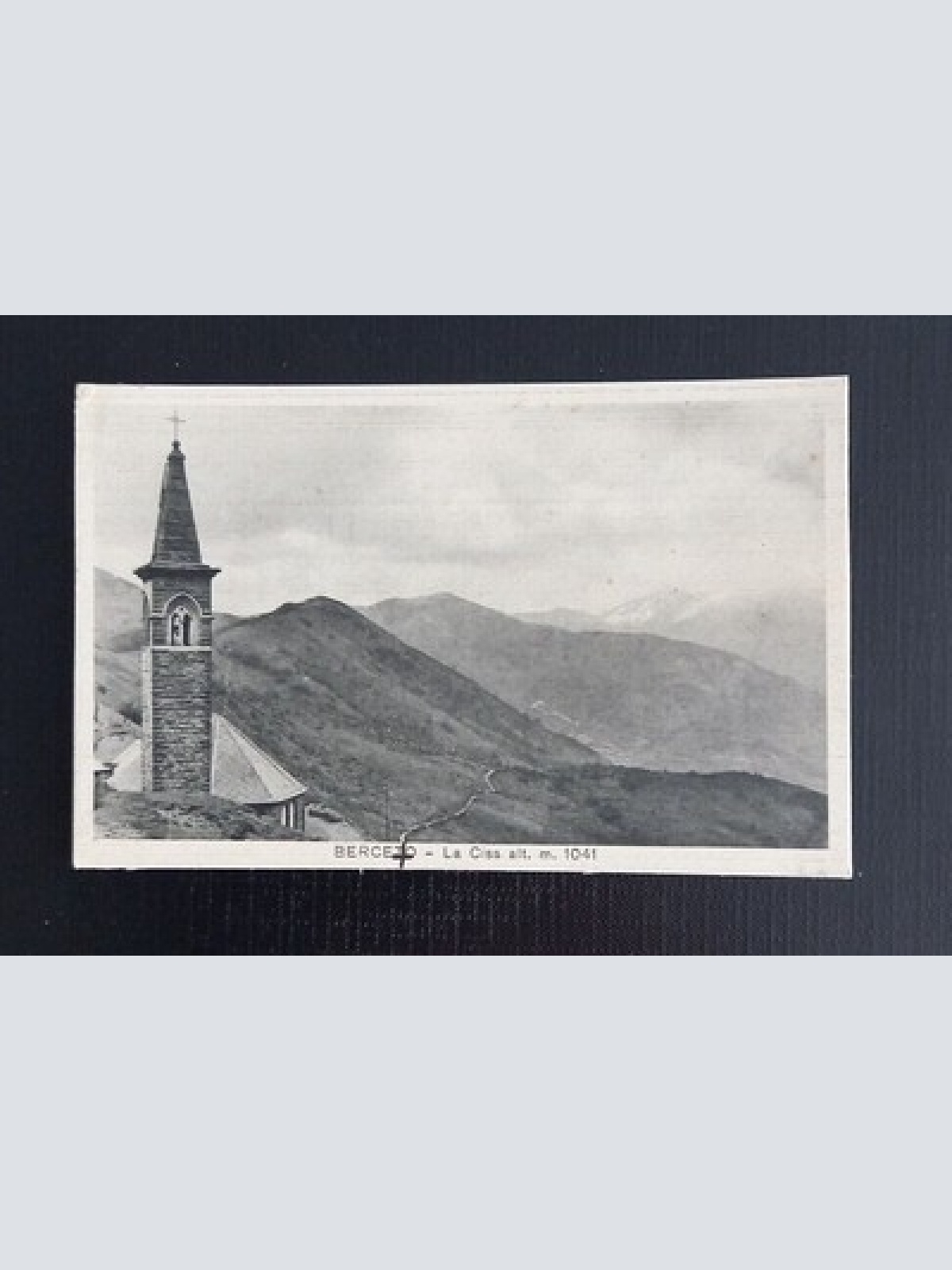 Ansichtskarte Italien Berceio La Cisa Alt.1041 50155 Ga