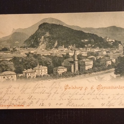 Salzburg Mit Kapuzinerberg 23140 Ga G