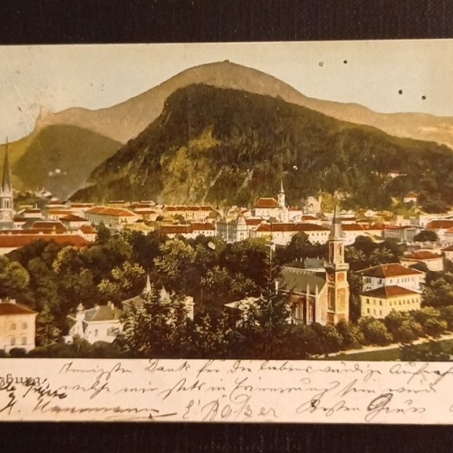 Salzburg Mit Kapuzinerberg Und Gaisberg 5341 Ga G