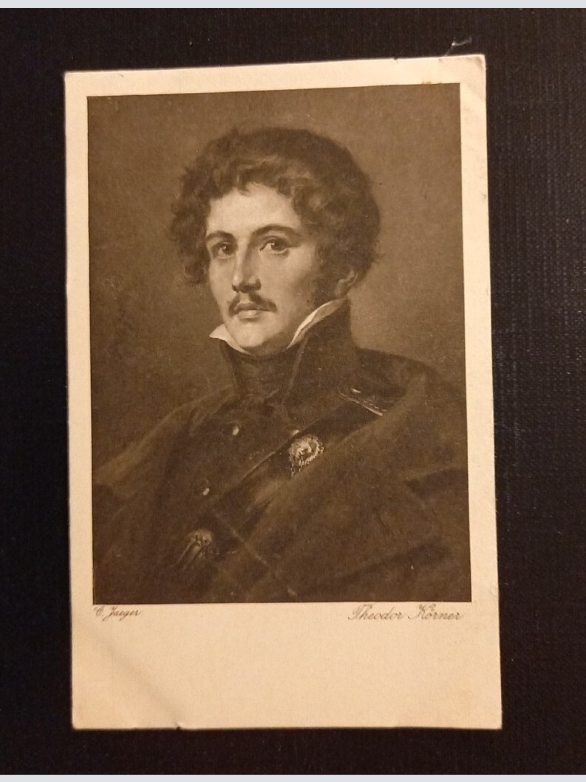 Theodor Körner Porträt 600740A Ga G