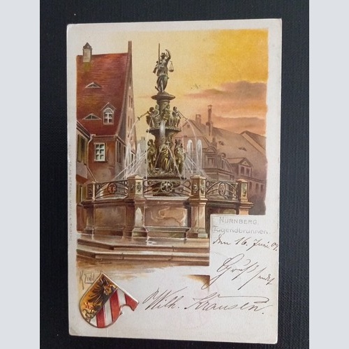 Nürnberg Tagendbrunnen 5286 Ga