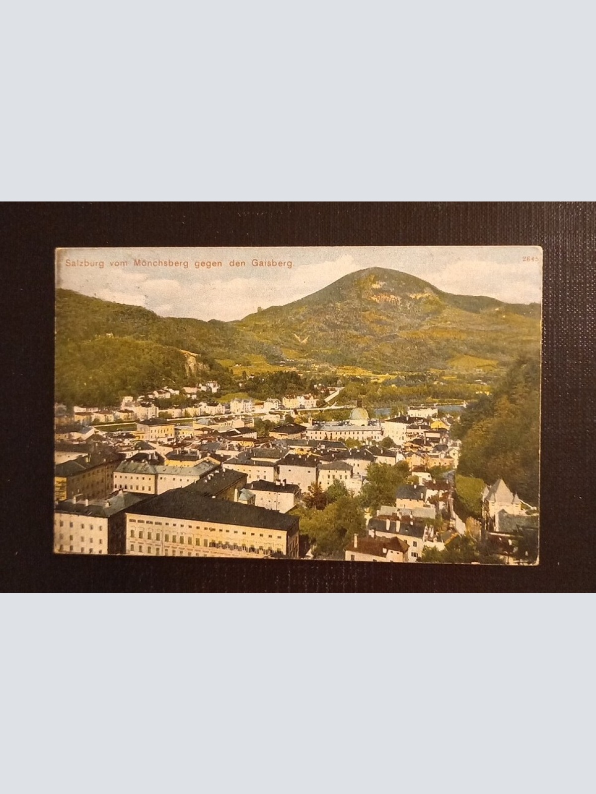 Salzburg Und Gaisberg 3714 Ga G