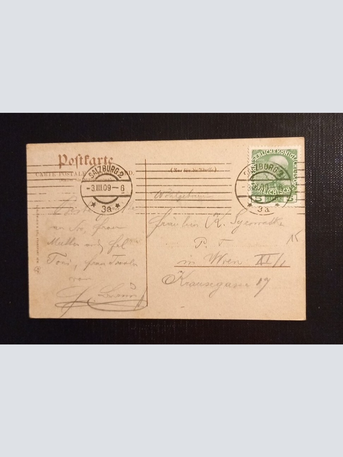 Salzburg Und Gaisberg 3714 Ga G