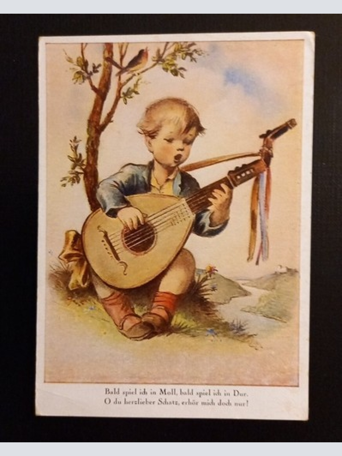 Kind Spielt Gitarre 165368 Ga G