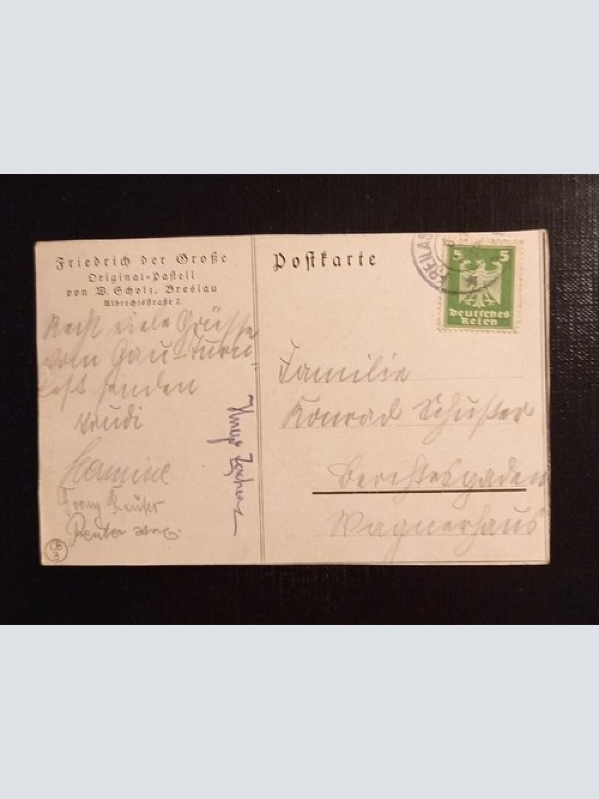 Friedrich Der Große Porträt 165263 Ga G