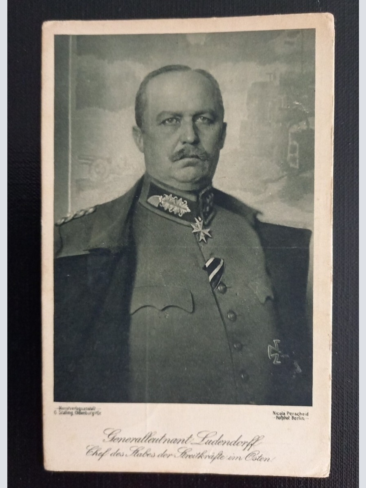 Generalleutnant Ludendorff Porträt 165283 Ga G