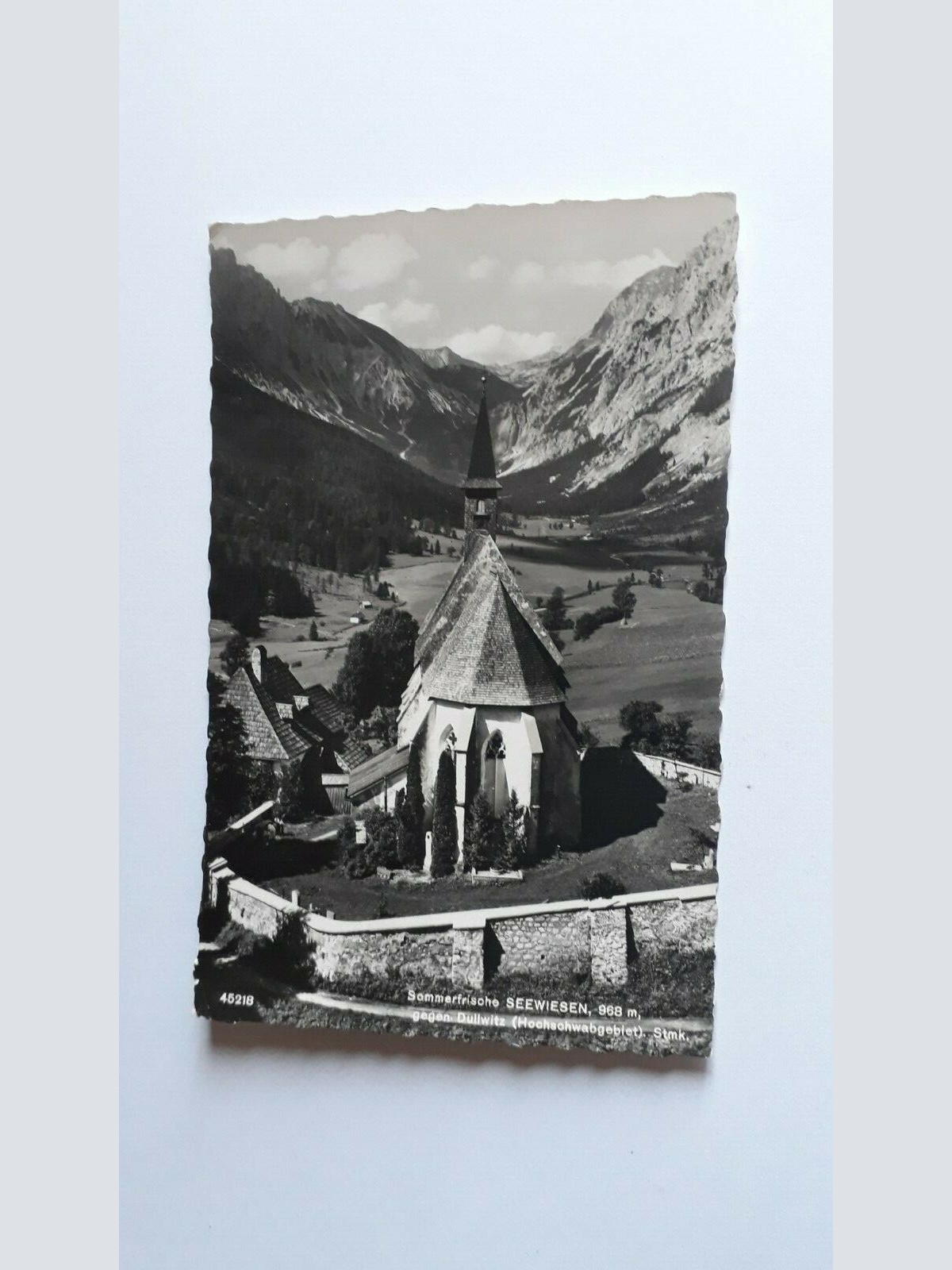 Sommerfrische Seewiesen 968m, gegen Dullwitz(Hochschwabgebiet) 40009FH