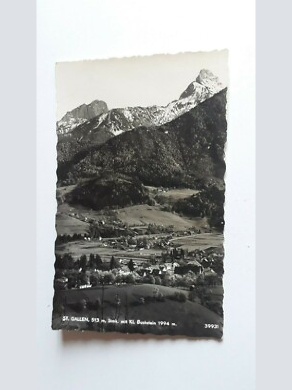 St.Gallen, 513m, Stmk. mit Kl. Buchstein 1994m. 40038 FH ShSt