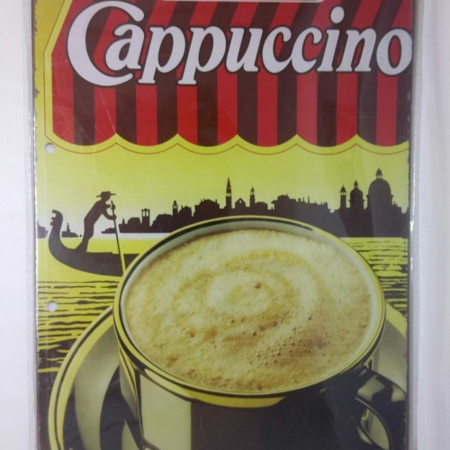 Nostalgie Retro Blechschild Nescafé Nescafe Cappuccino 30x20 50075