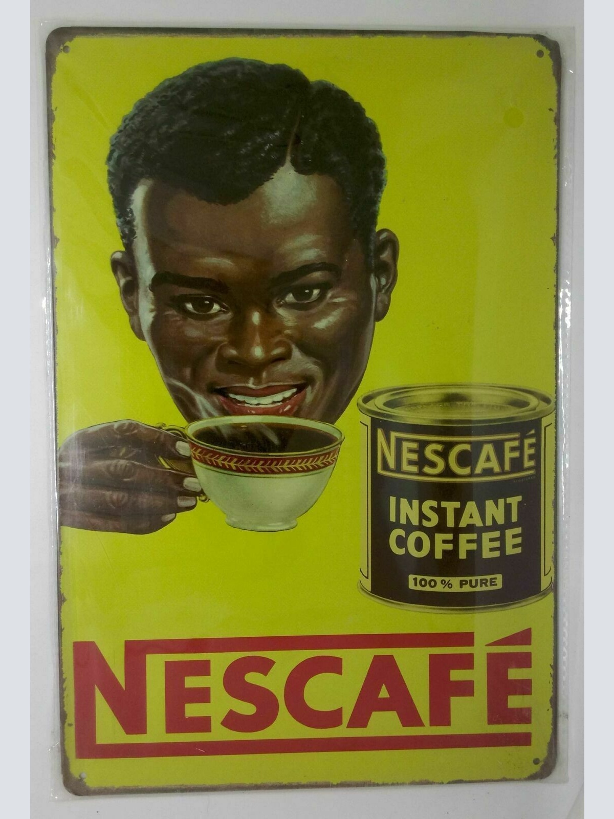 Nostalgie Retro Blechschild Kaffee Nescafé 30x20 50070