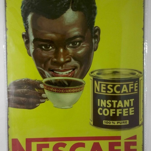 Nostalgie Retro Blechschild Kaffee Nescafé 30x20 50070