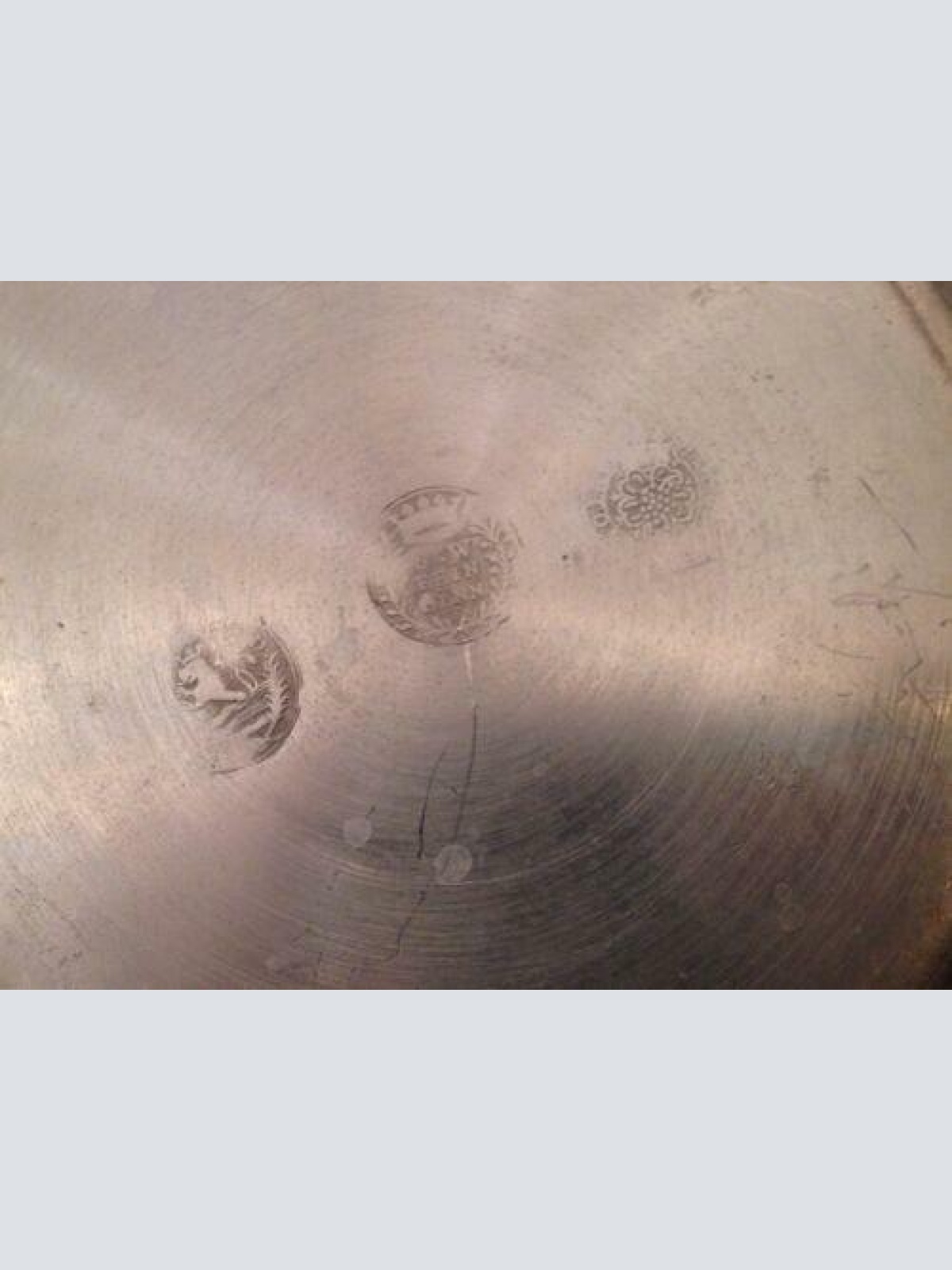 Alter Zinnteler PPW gemarkt 12451