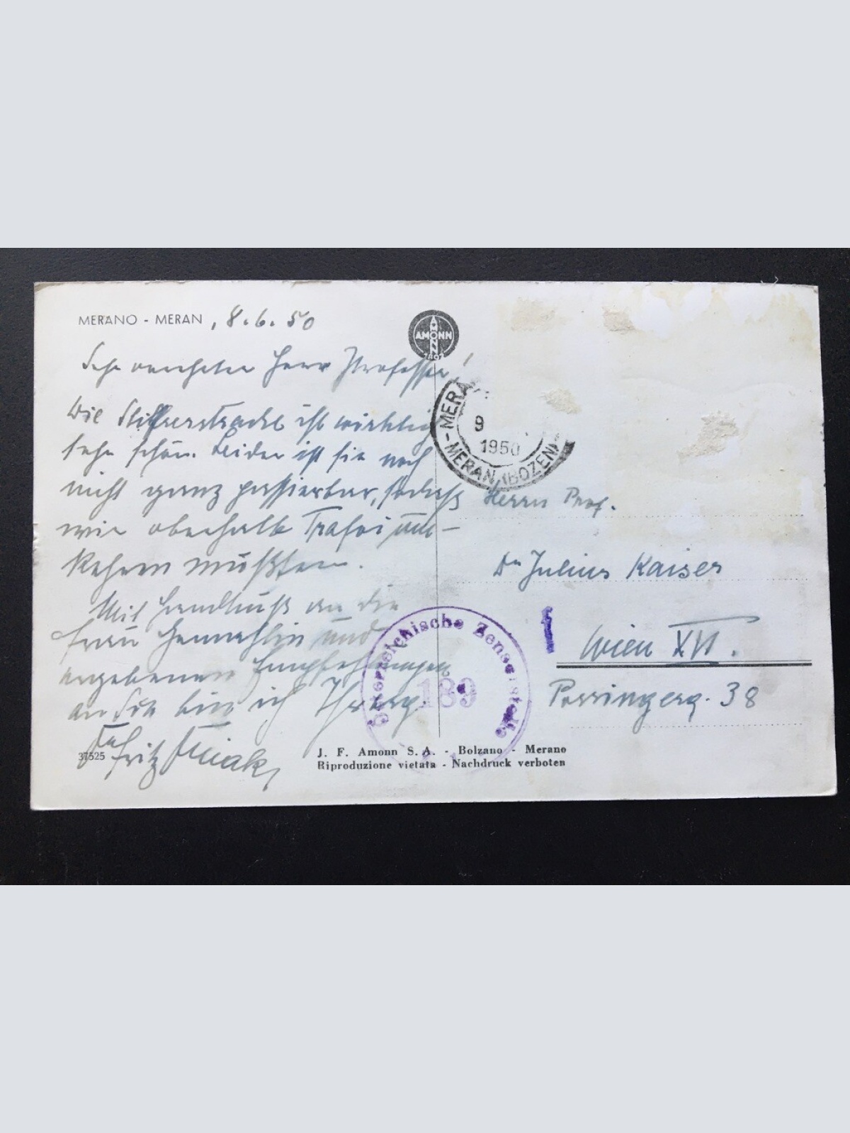 Meran - Blick auf die Stadt - Südtirol Italien 400350 TH