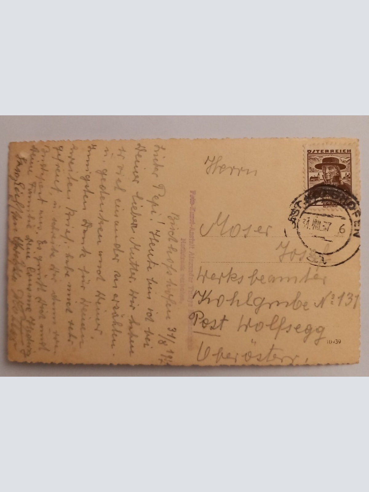 Bischofshofen mit Tennengebirge 500122A gr D