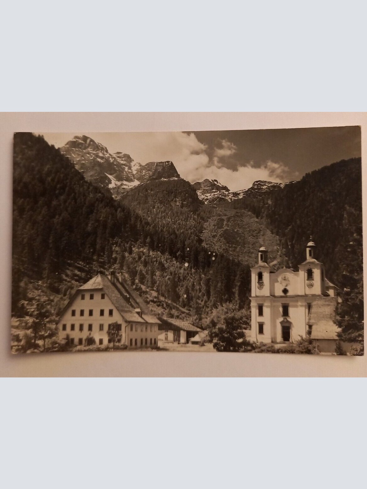 Gruss aus Maria Kirchental Wallfahrtskirche Lofer Salzburg Österreich 500131A D