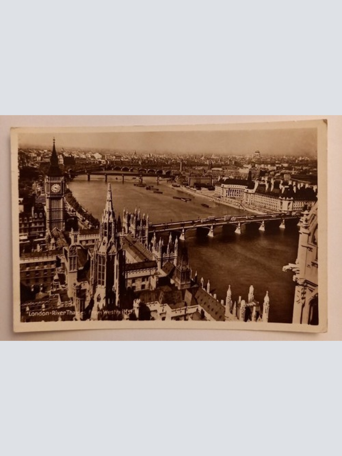 London River Thames Brücke  England 500128A gr D